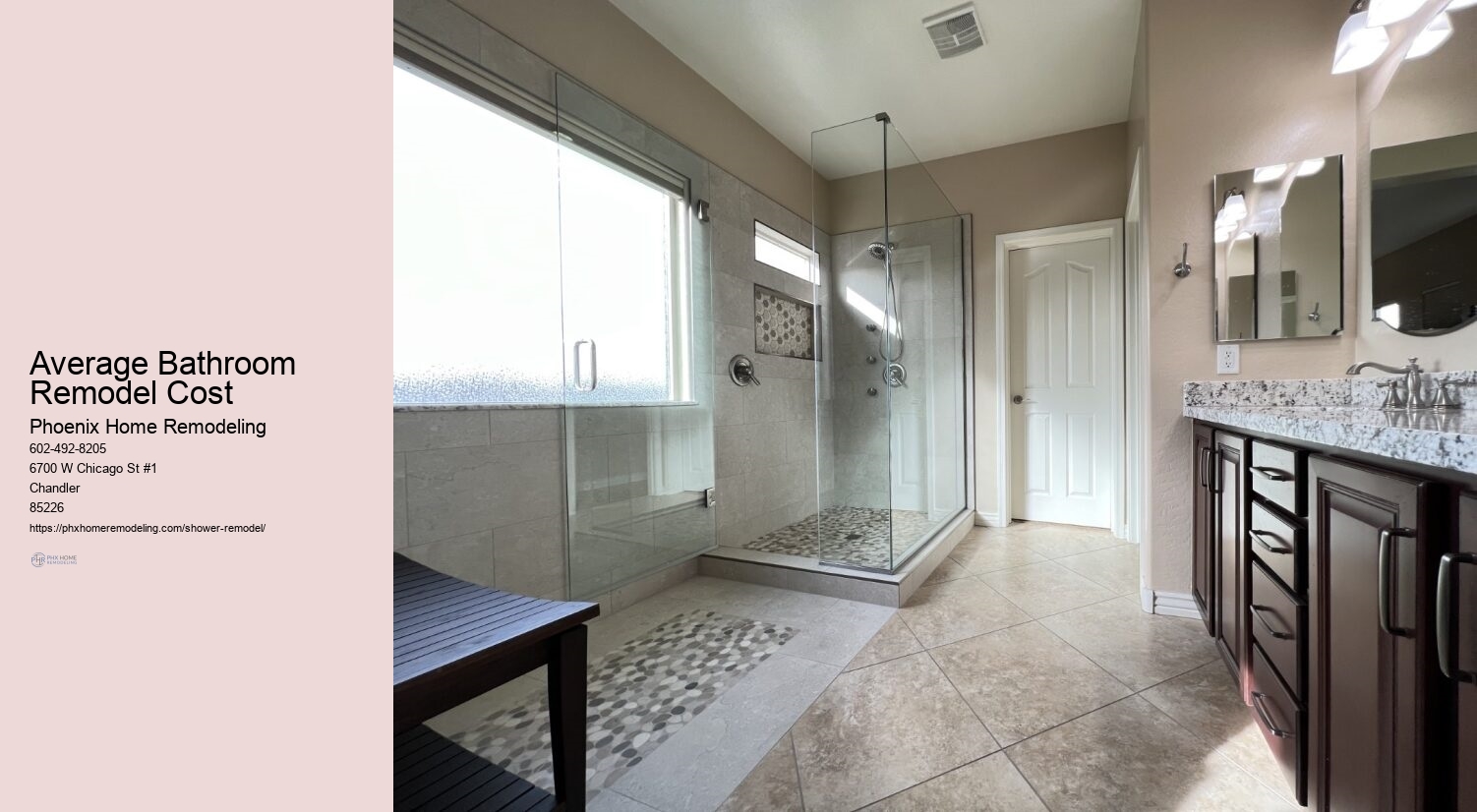 Average Bathroom Remodel Cost