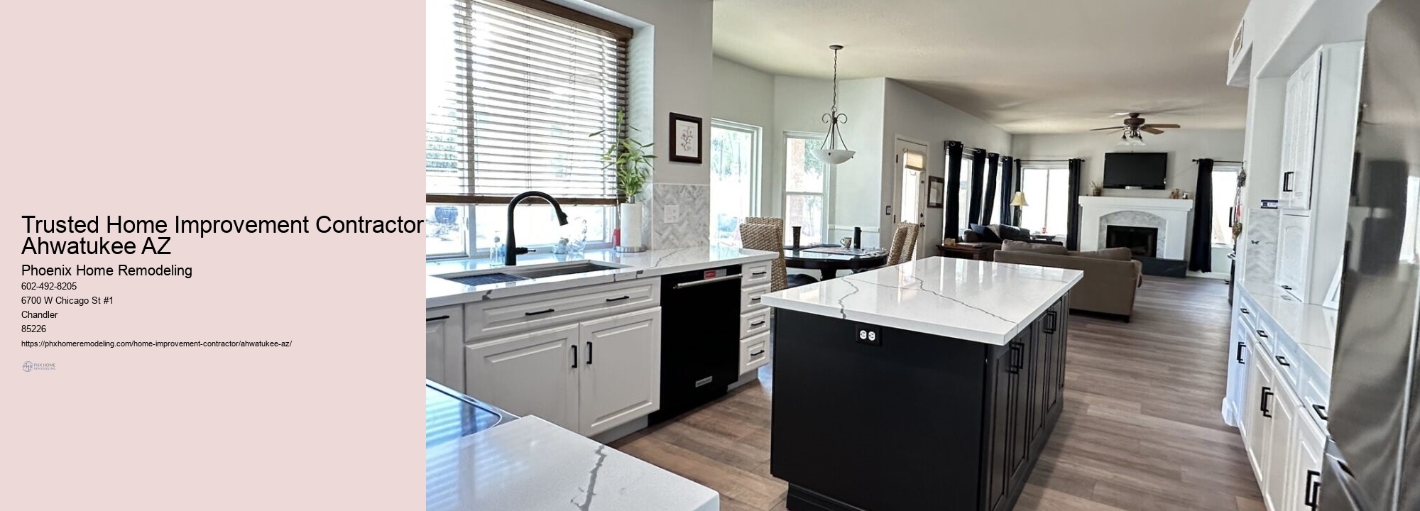 What are the latest kitchen remodeling trends in Ahwatukee, Arizona