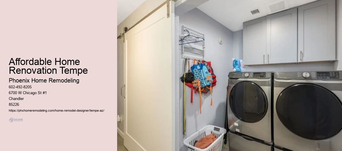 What are some innovative ideas for remodeling older homes in Tempe