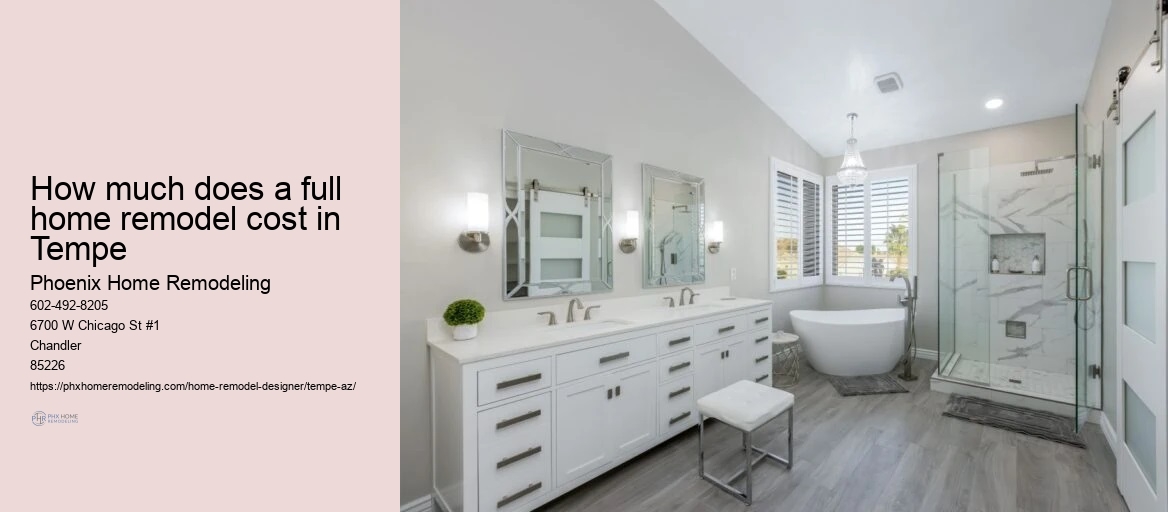 Tempe Home Renovation Budgets