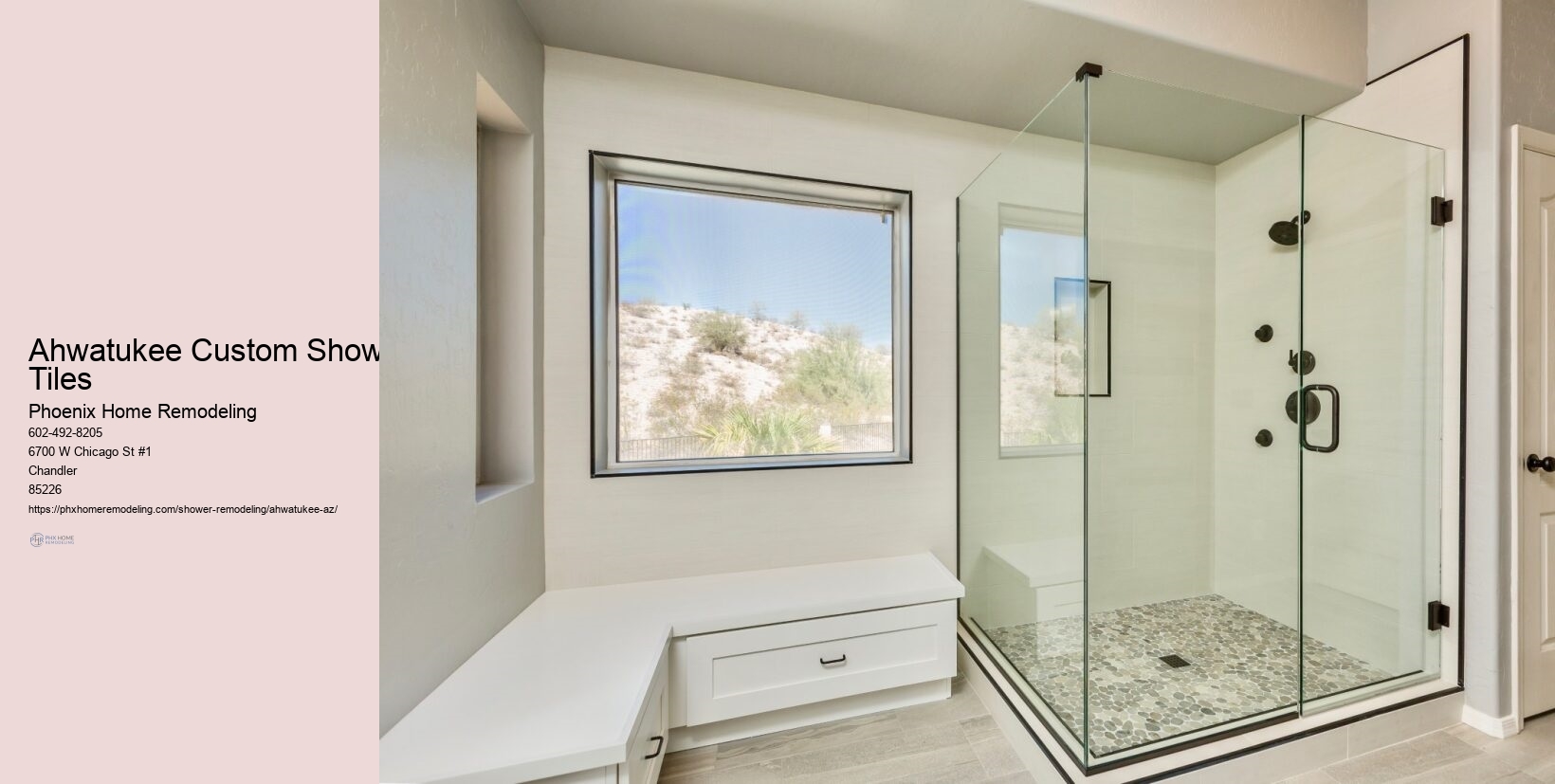 Bathroom Shower Redo Ahwatukee