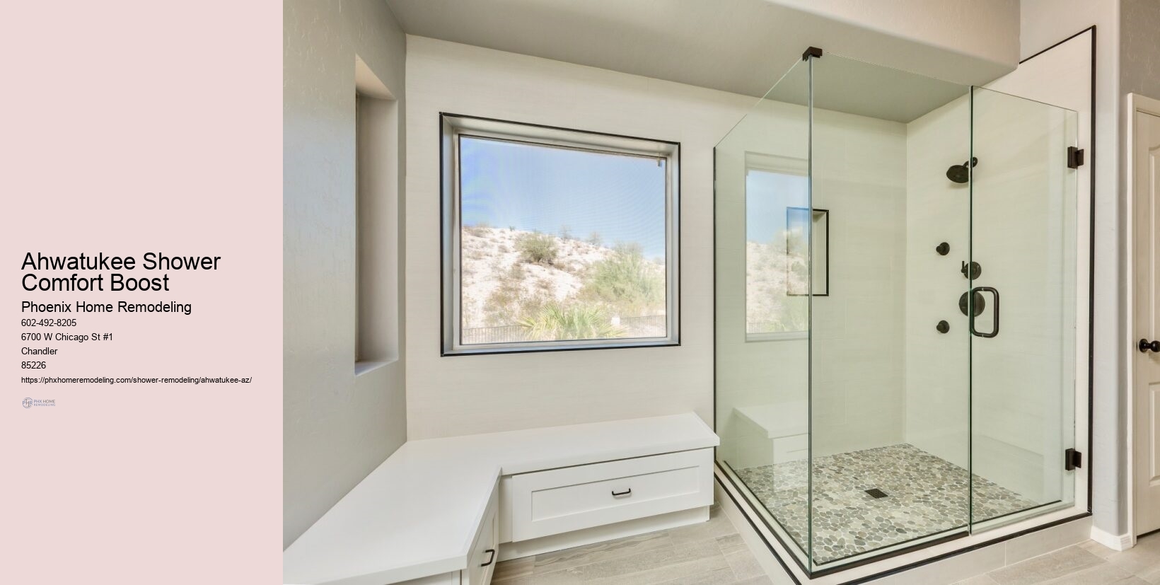 Shower Mood Lighting Ahwatukee