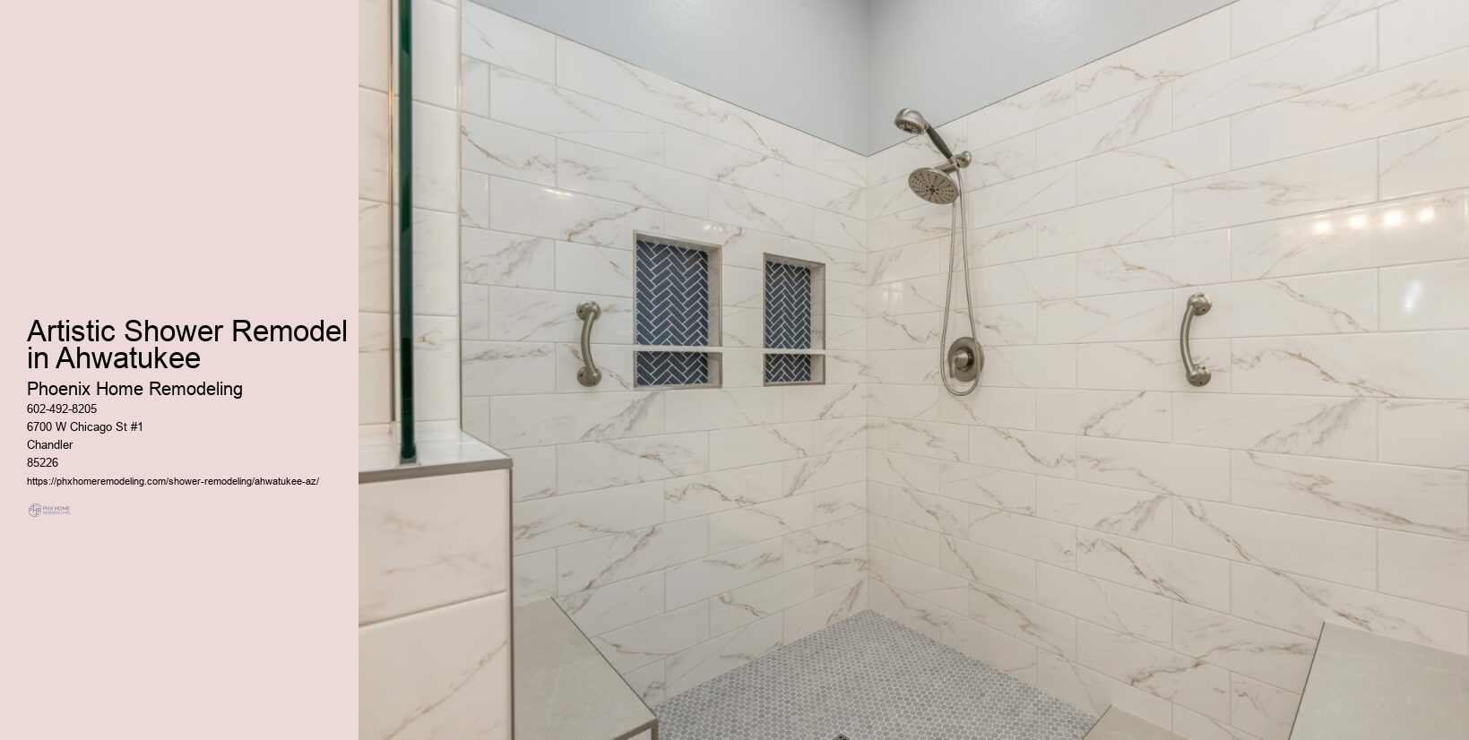 Ahwatukee Bespoke Shower Remodeling