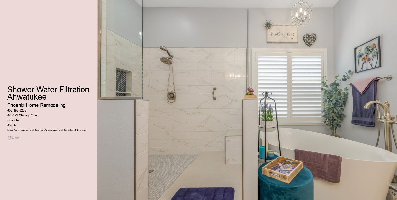 How to create an accessible shower in Ahwatukee