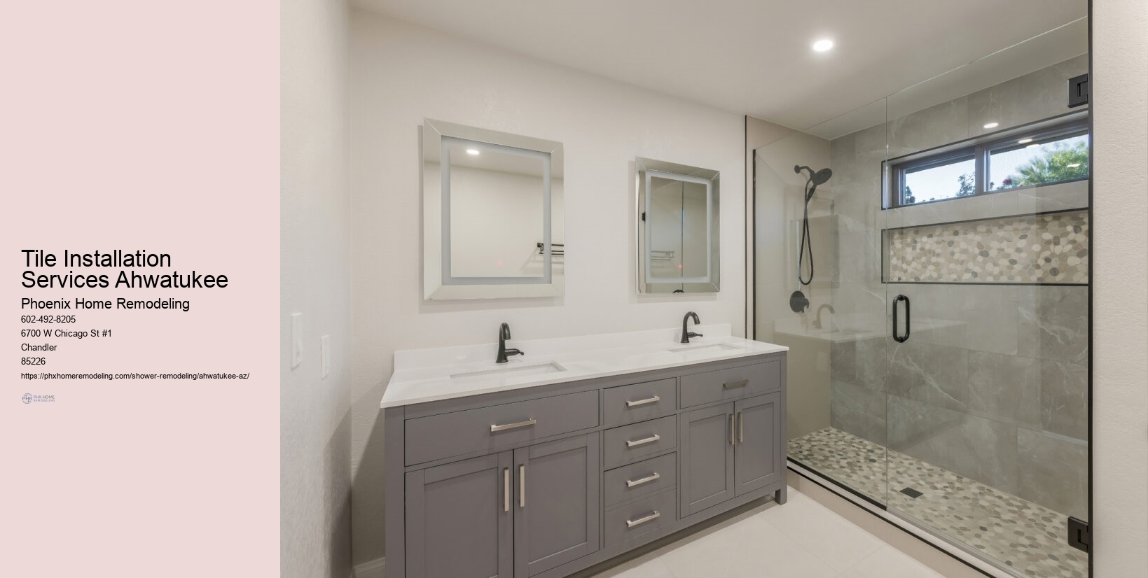 Ahwatukee Shower Revamp Services