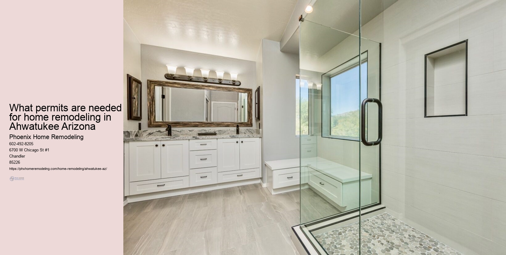 What are the most popular home renovation services in Ahwatukee