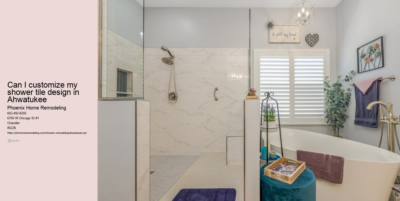 Shower Remodel Mesa AZ